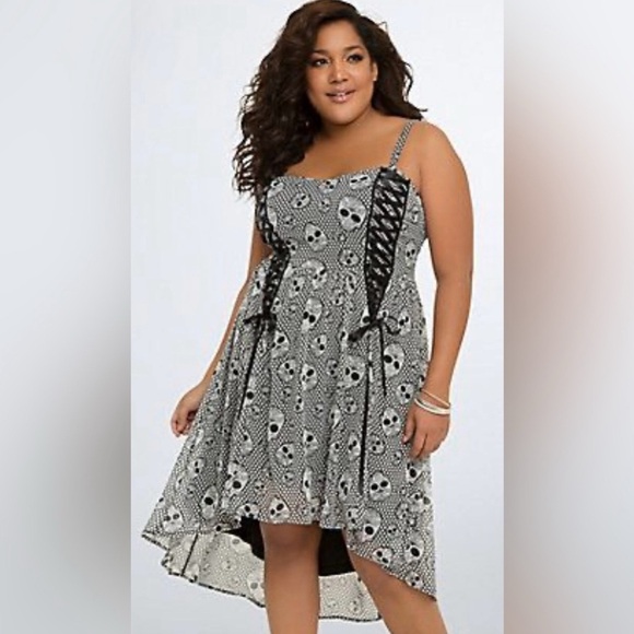 Tripp Corset Sugar Skull High Loe with liner - Picture 1 of 5